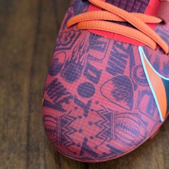 Nike Alpha Menace 4 Elite NRG Red Football Cleats FQ4046 600 Men's 7.5 New RARE - Picture 12 of 14